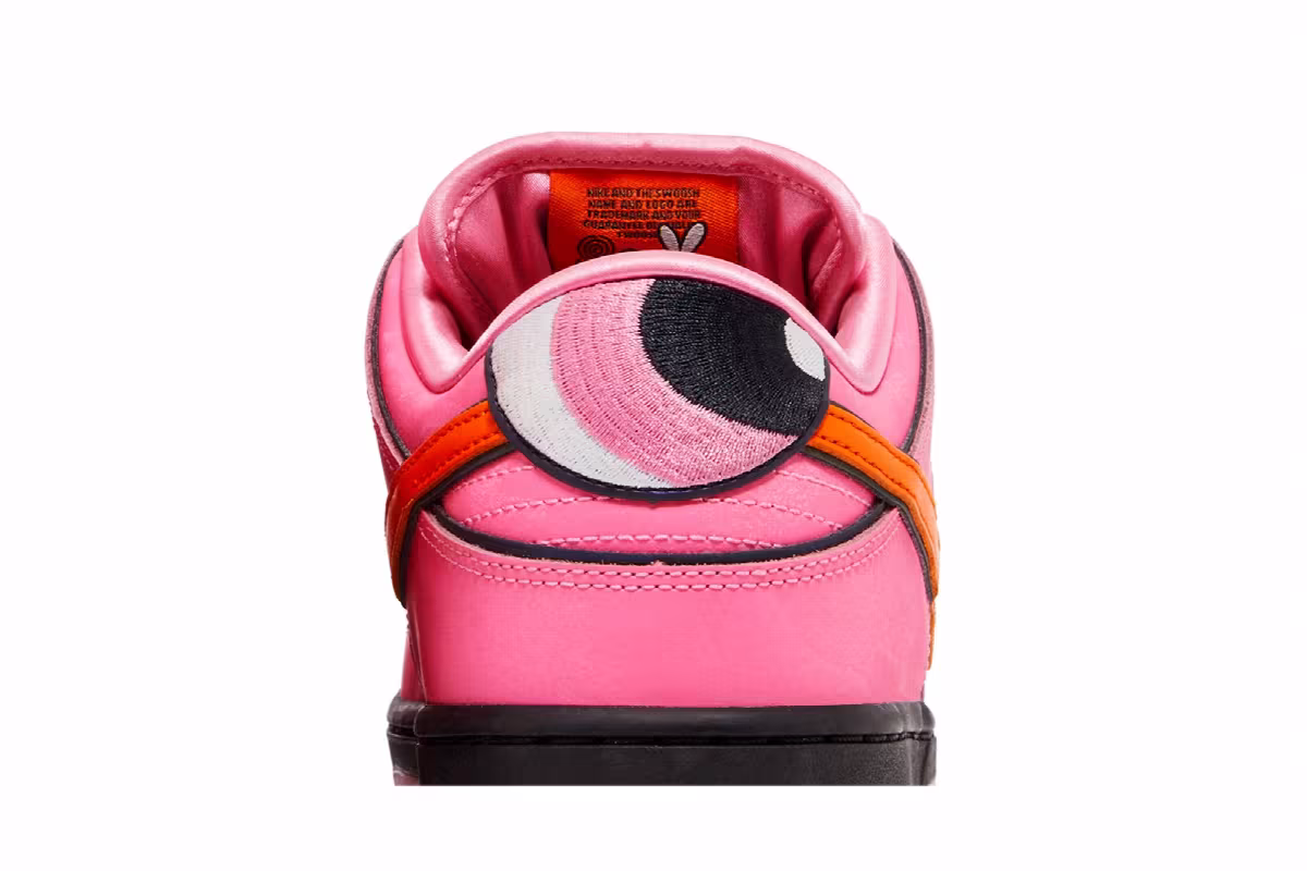 The Powerpuff Girls x Nike Dunk Low Pro SB QS Blossom, view 8