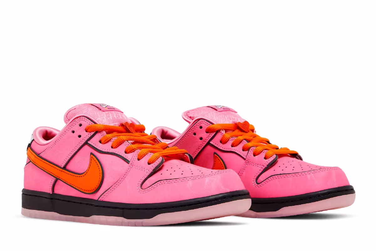 The Powerpuff Girls x Nike Dunk Low Pro SB QS Blossom, view 9