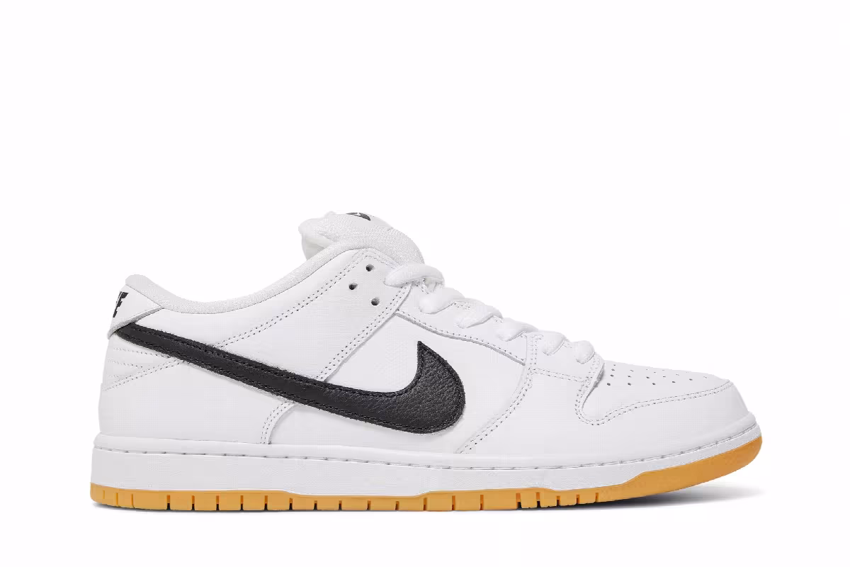Nike Dunk Low SB White Gum, view 2