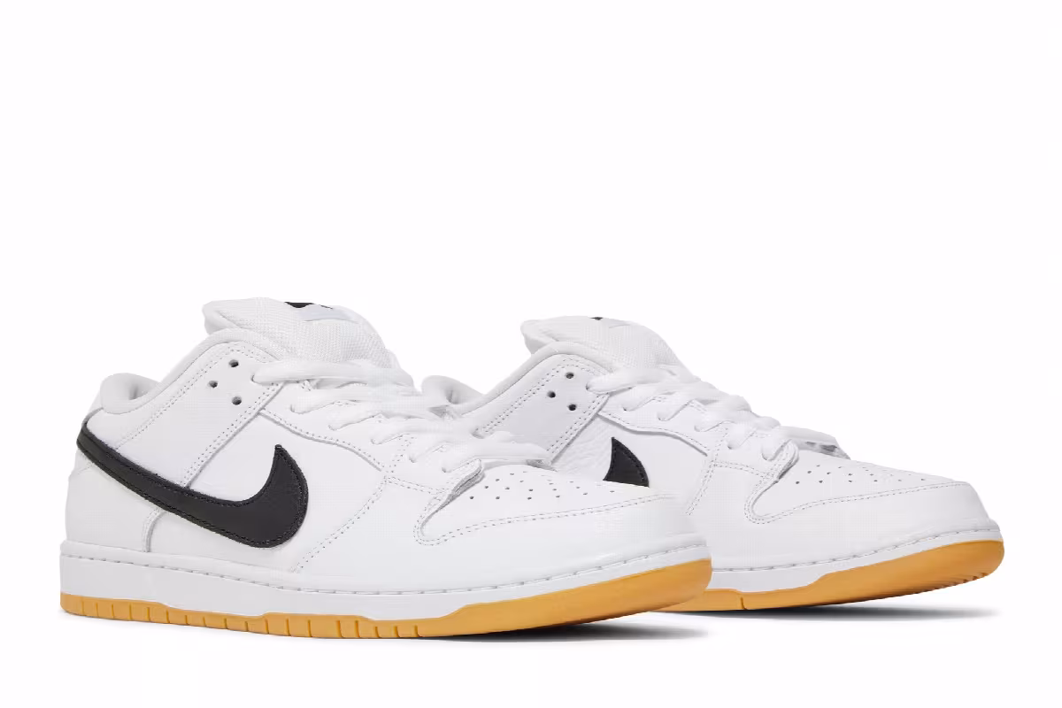 Nike Dunk Low SB White Gum, view 9