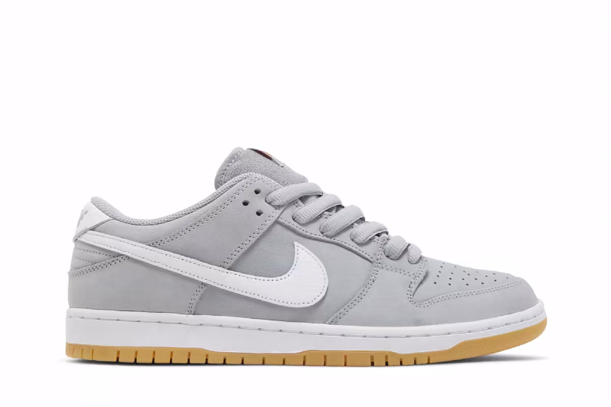 Nike Dunk Low Pro ISO SB Wolf Grey Gum, view 2