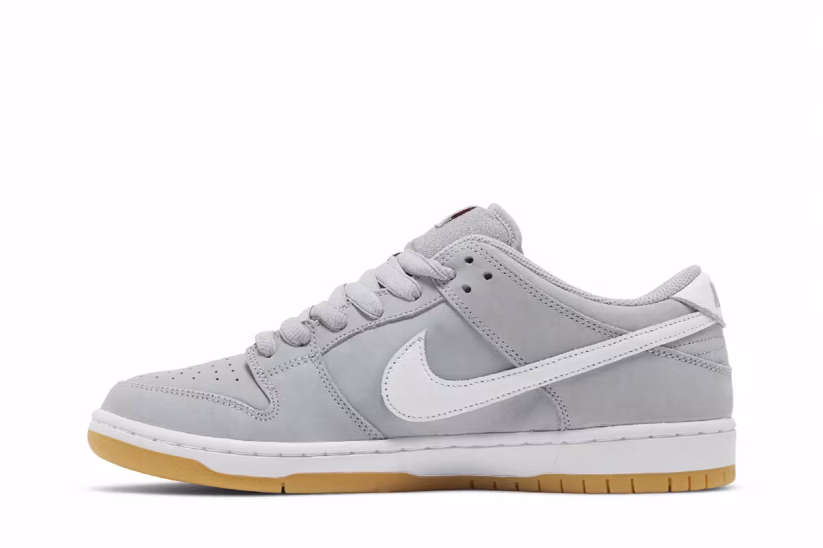 Nike Dunk Low Pro ISO SB Wolf Grey Gum, view 4