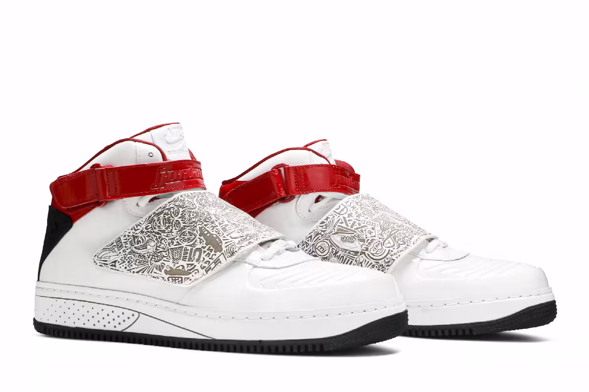 Air Jordan Fusion 20 White Varsity Red, view 9