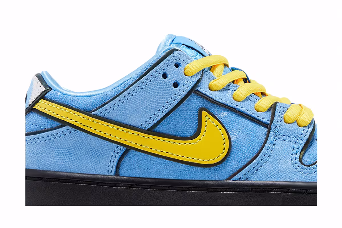 The Powerpuff Girls x Nike Dunk Low Pro SB QS PS Bubbles, view 3