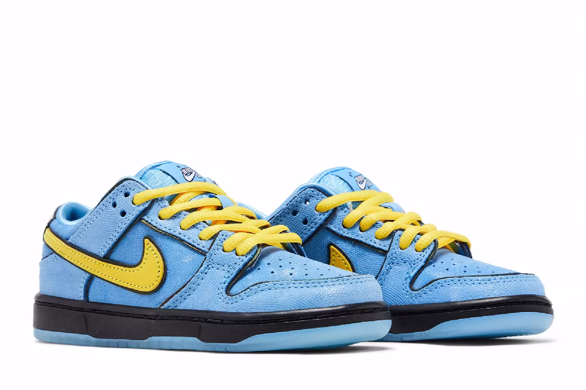 The Powerpuff Girls x Nike Dunk Low Pro SB QS PS Bubbles, view 9