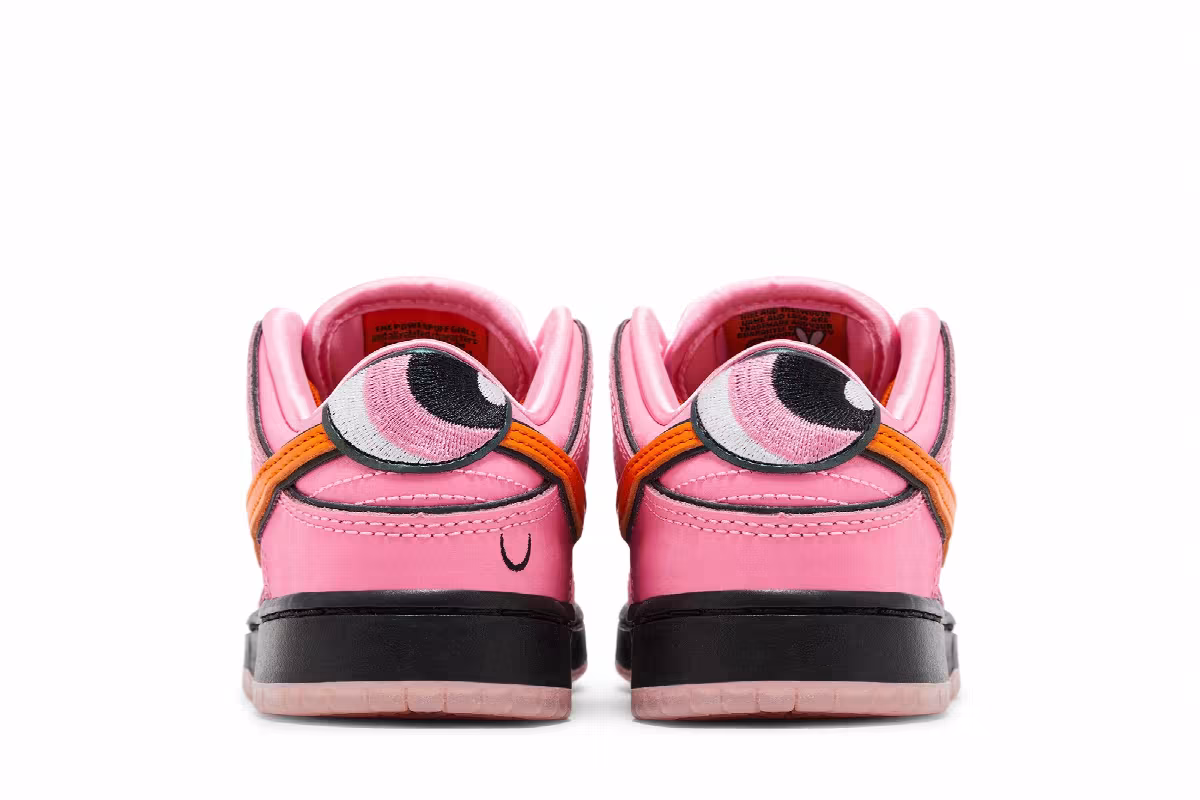 The Powerpuff Girls x Nike Dunk Low Pro SB QS PS Blossom, view 7