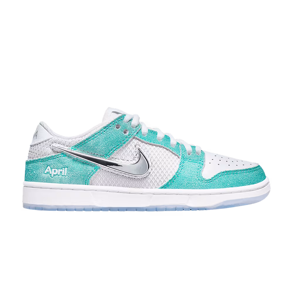 April Skateboards x Nike Dunk Low SB PS Turbo Green