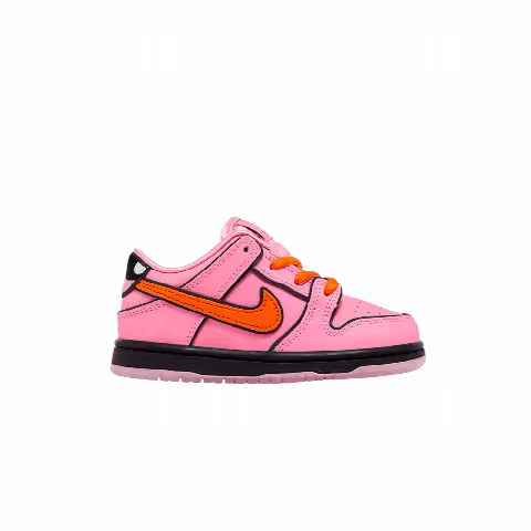 The Powerpuff Girls x Nike Dunk Low Pro SB QS TD 'Blossom'