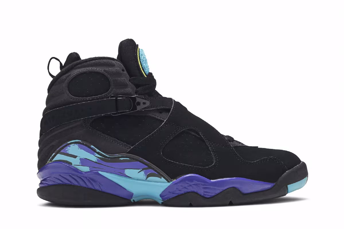Air Jordan 8 Aqua 2007, view 2