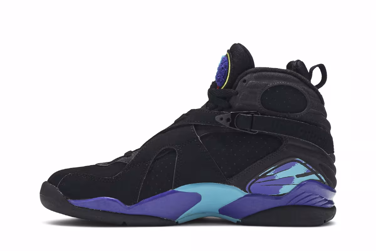 Air Jordan 8 Aqua 2007, view 4
