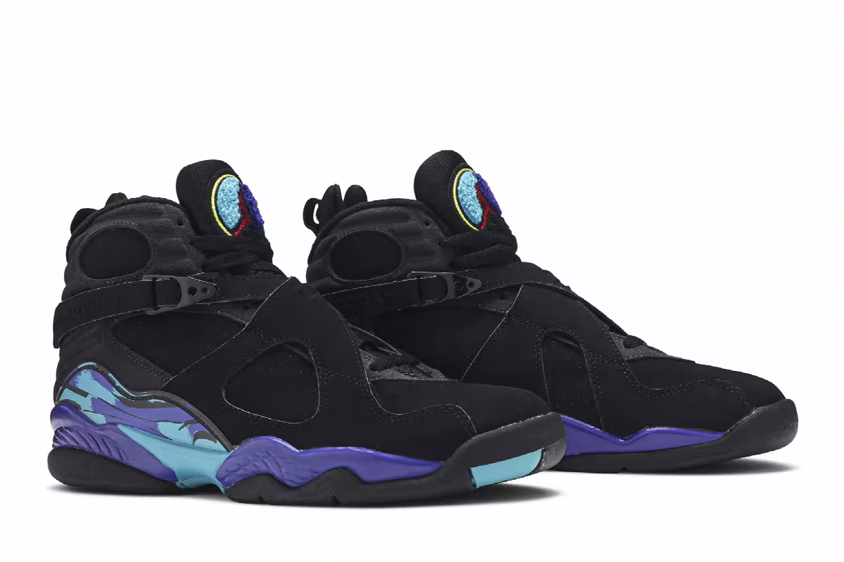 Air Jordan 8 Aqua 2007, view 9