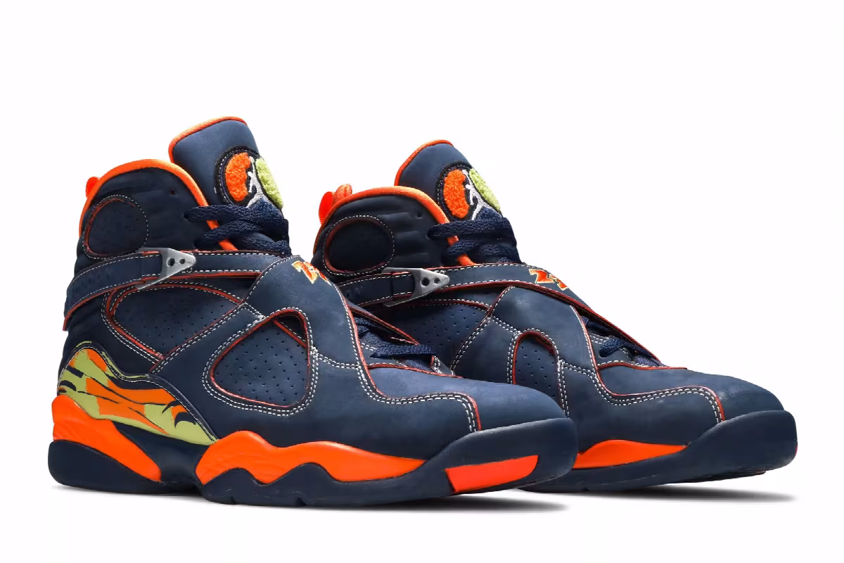 Air Jordan 8 LS Pea Pods, view 9