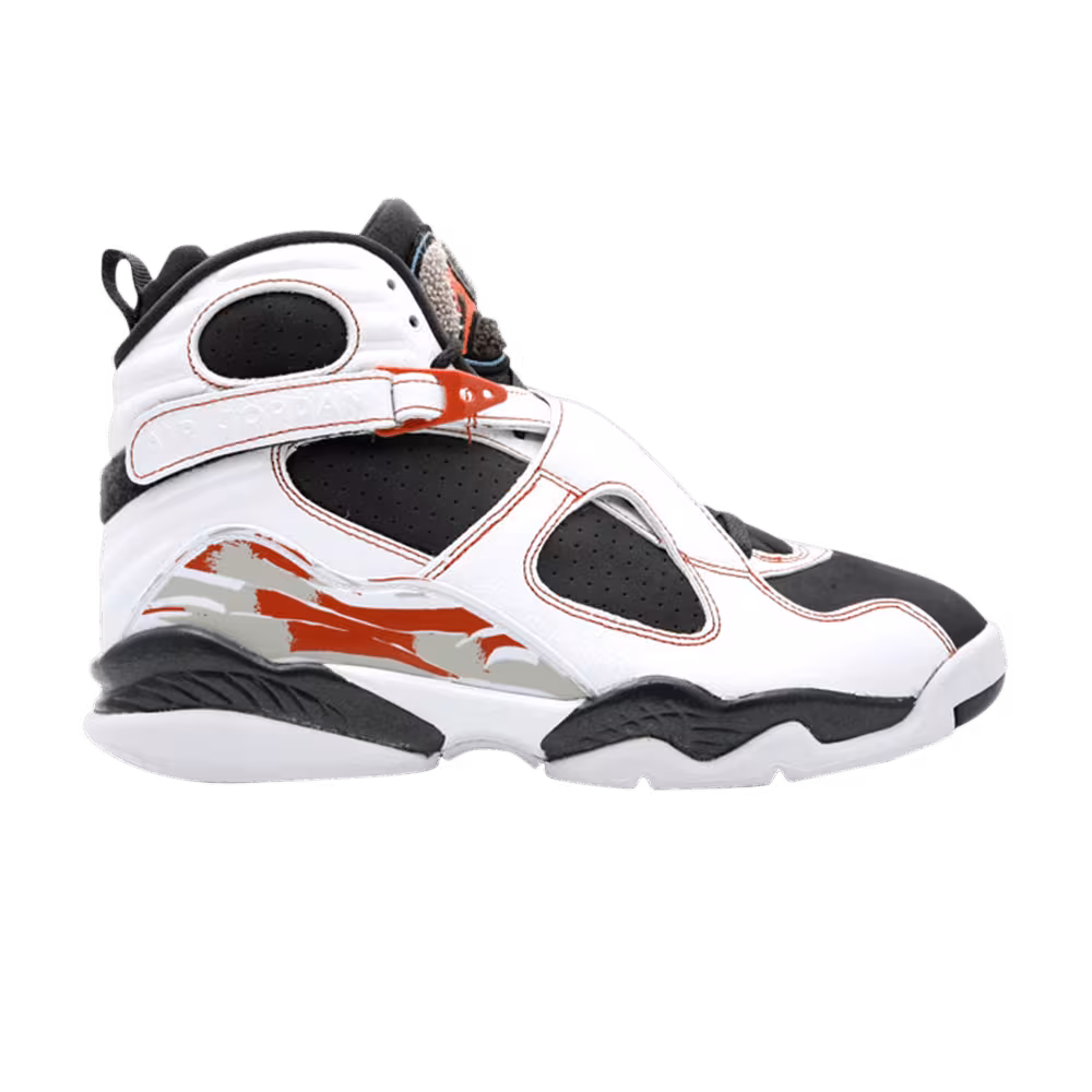 Air Jordan 8 LS Black Toe