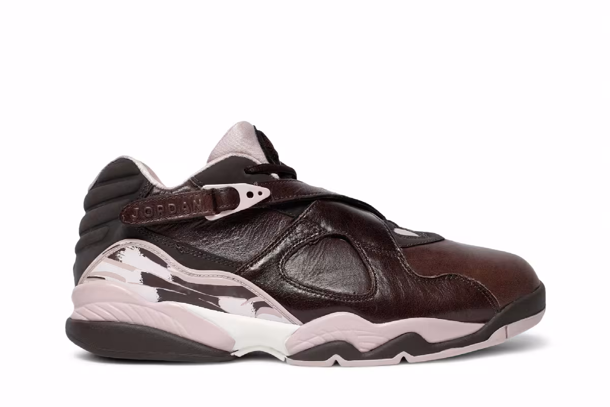 Women's Air Jordan 8 Low Dark Cinder, view 2