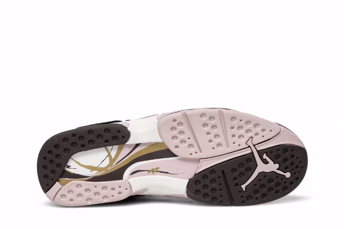 Women's Air Jordan 8 Low Dark Cinder, view 5