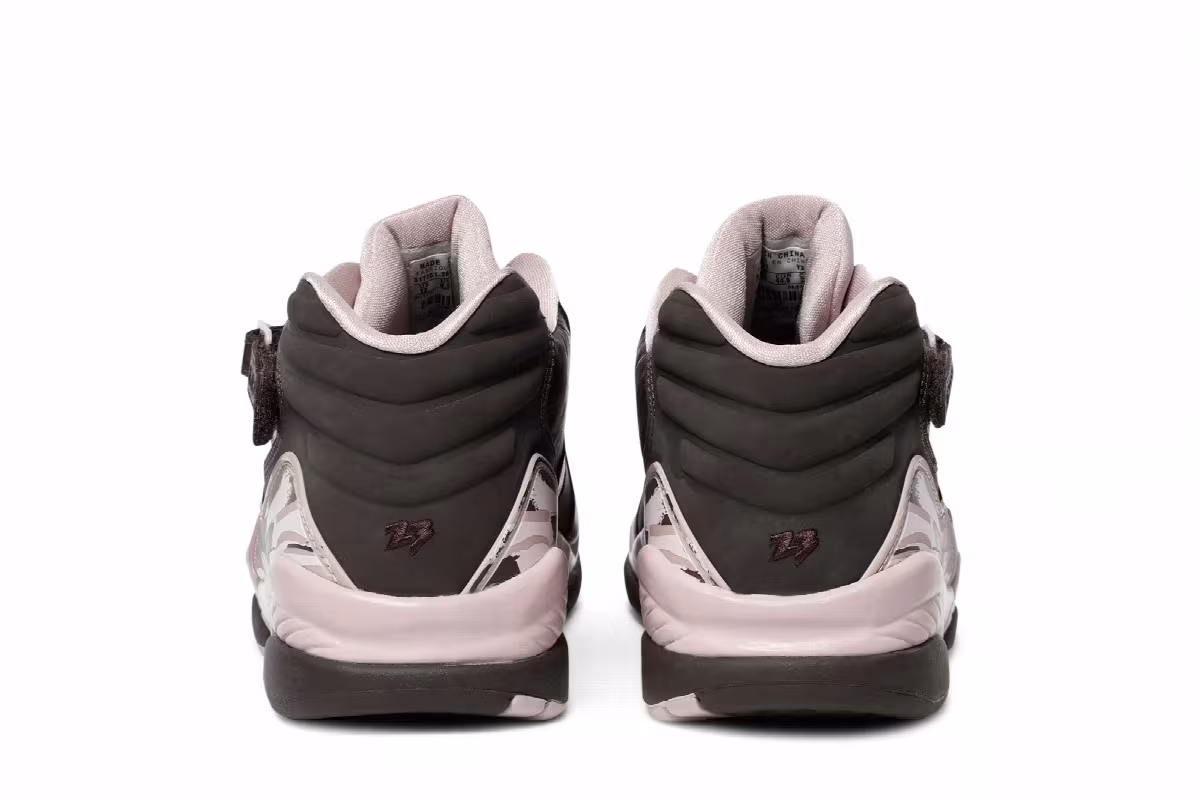 Women's Air Jordan 8 Low Dark Cinder, view 7