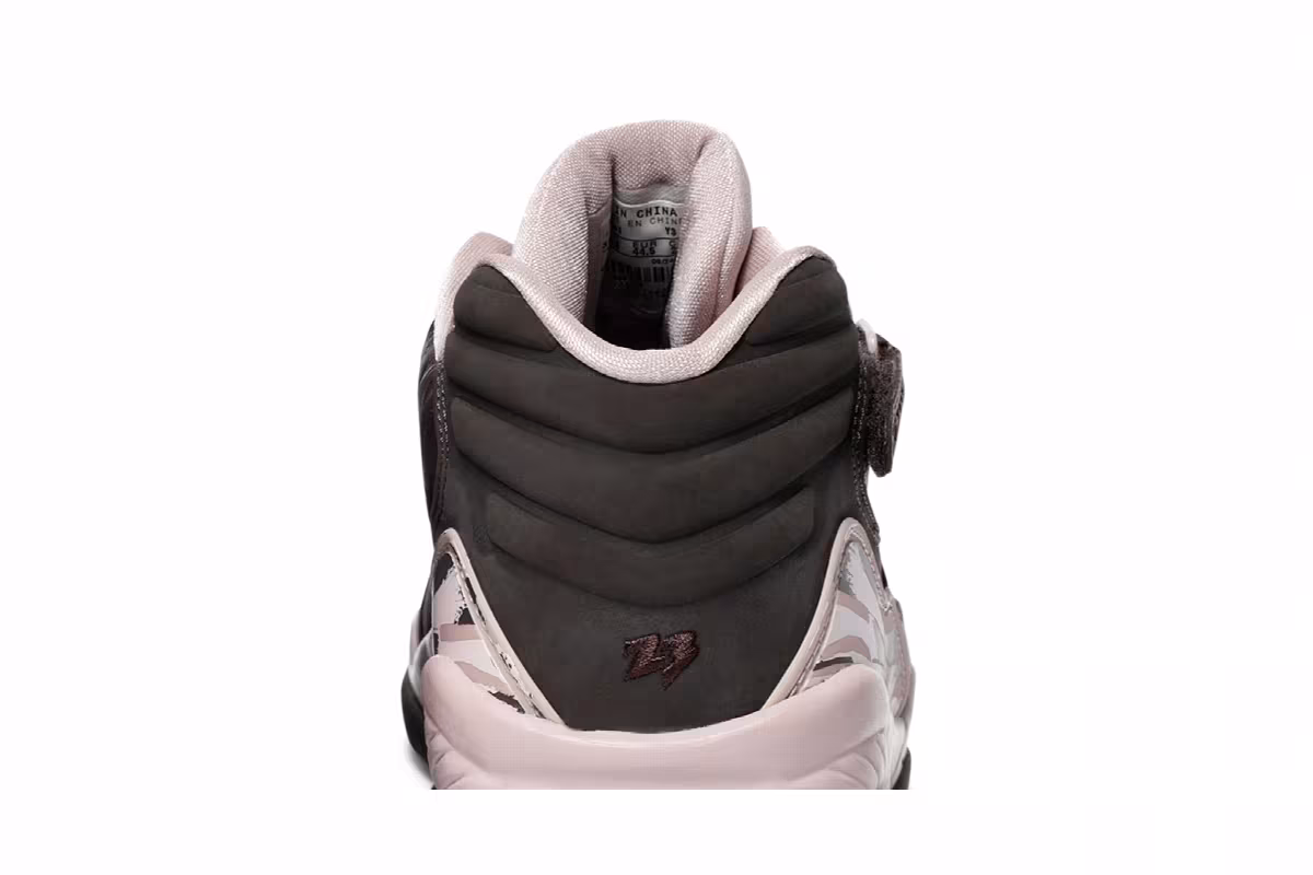 Women's Air Jordan 8 Low Dark Cinder, view 8
