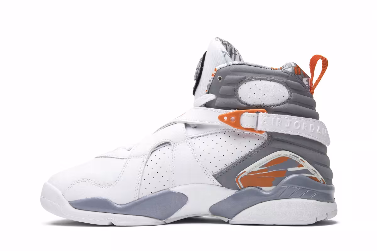 Air Jordan 8 GS Orange Blaze, view 4