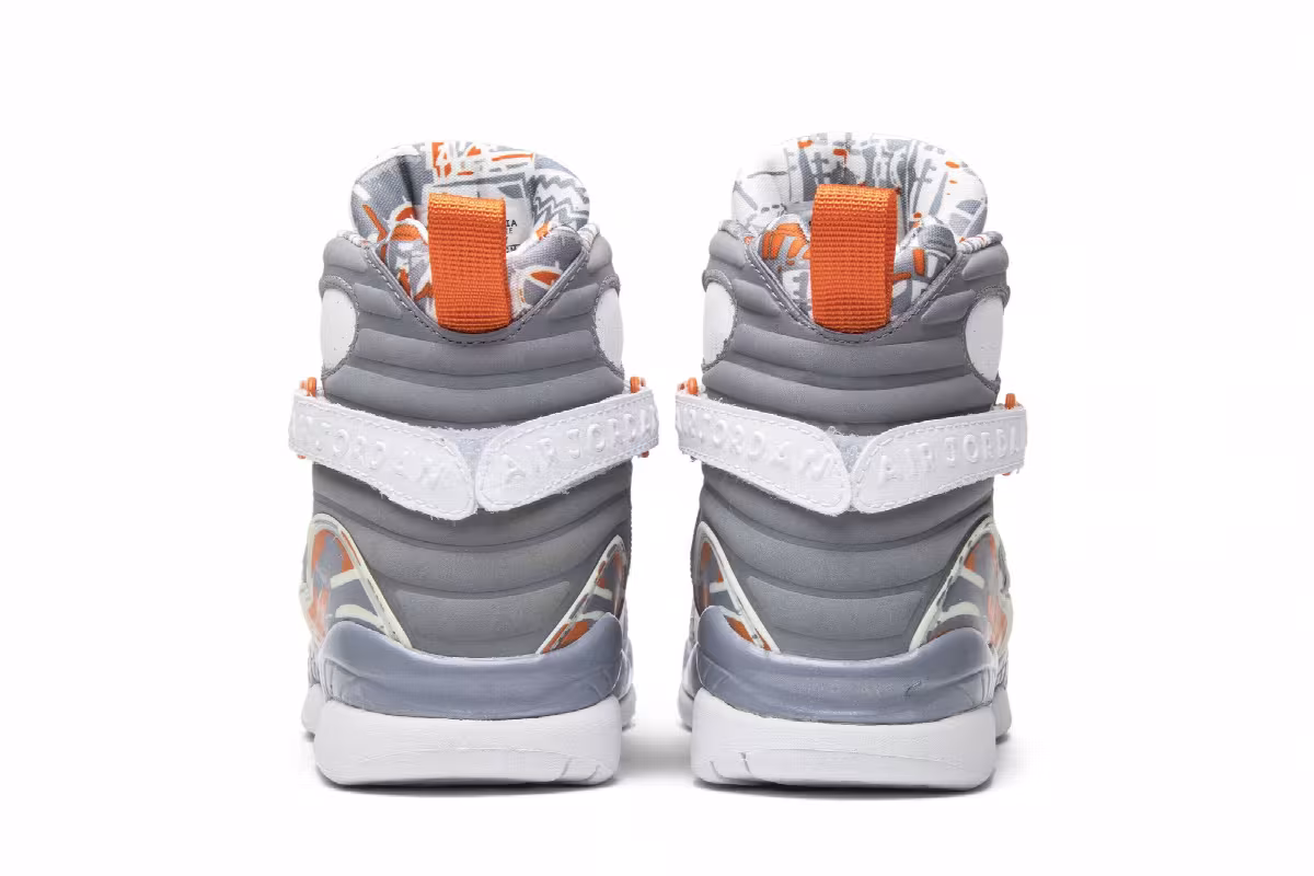 Air Jordan 8 GS Orange Blaze, view 7