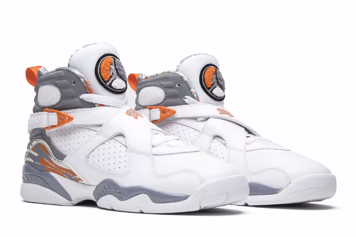 Air Jordan 8 GS Orange Blaze, view 9