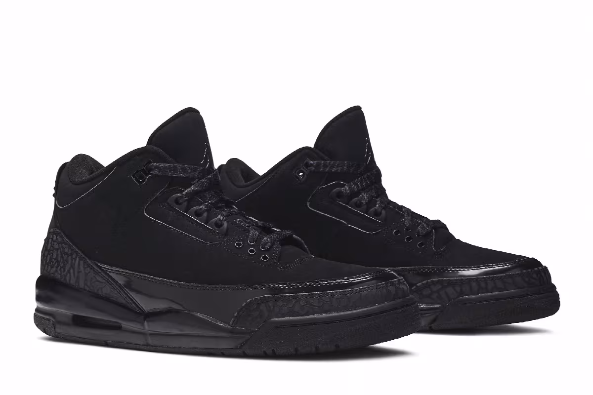 Air Jordan 3 Black Cat, view 9