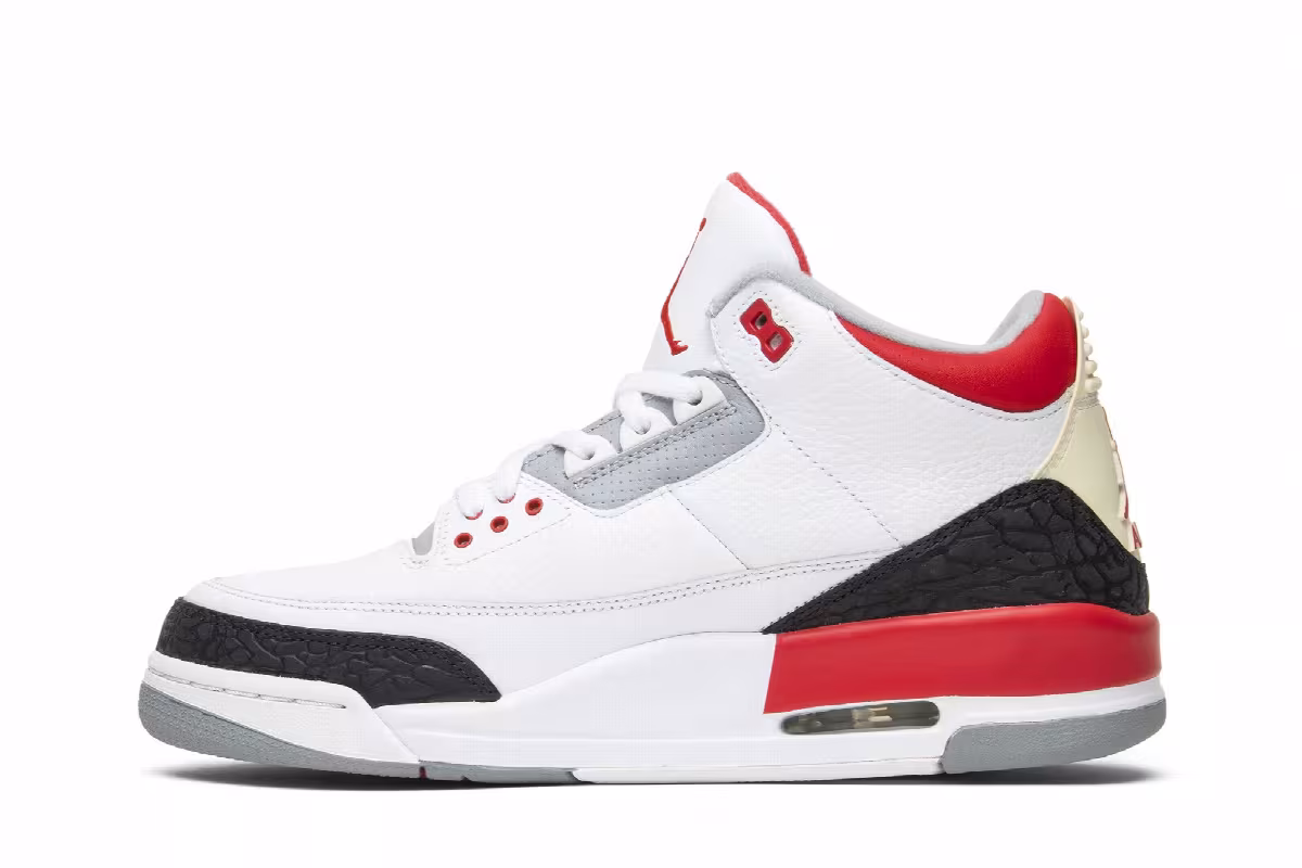 Air Jordan 3 Fire Red 2007, view 4