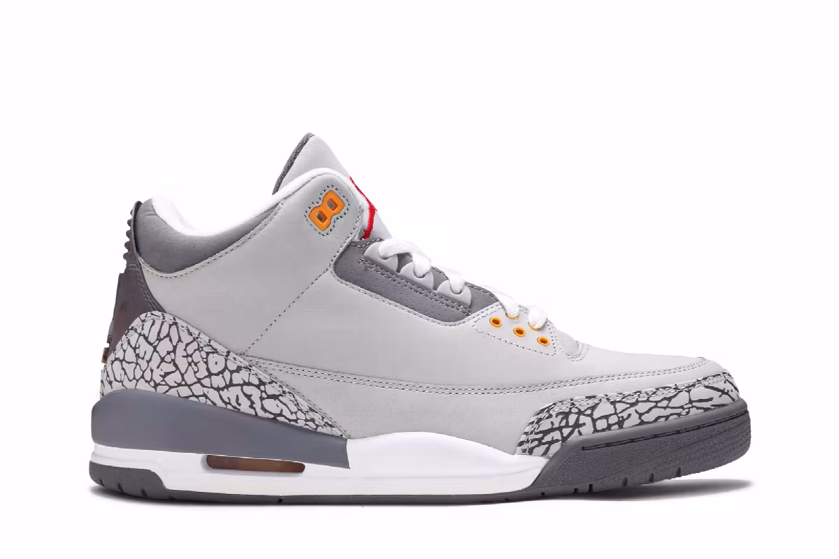 Air Jordan 3 LS Cool Grey 2006, view 2