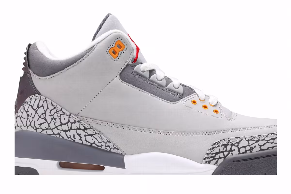 Air Jordan 3 LS Cool Grey 2006, view 3