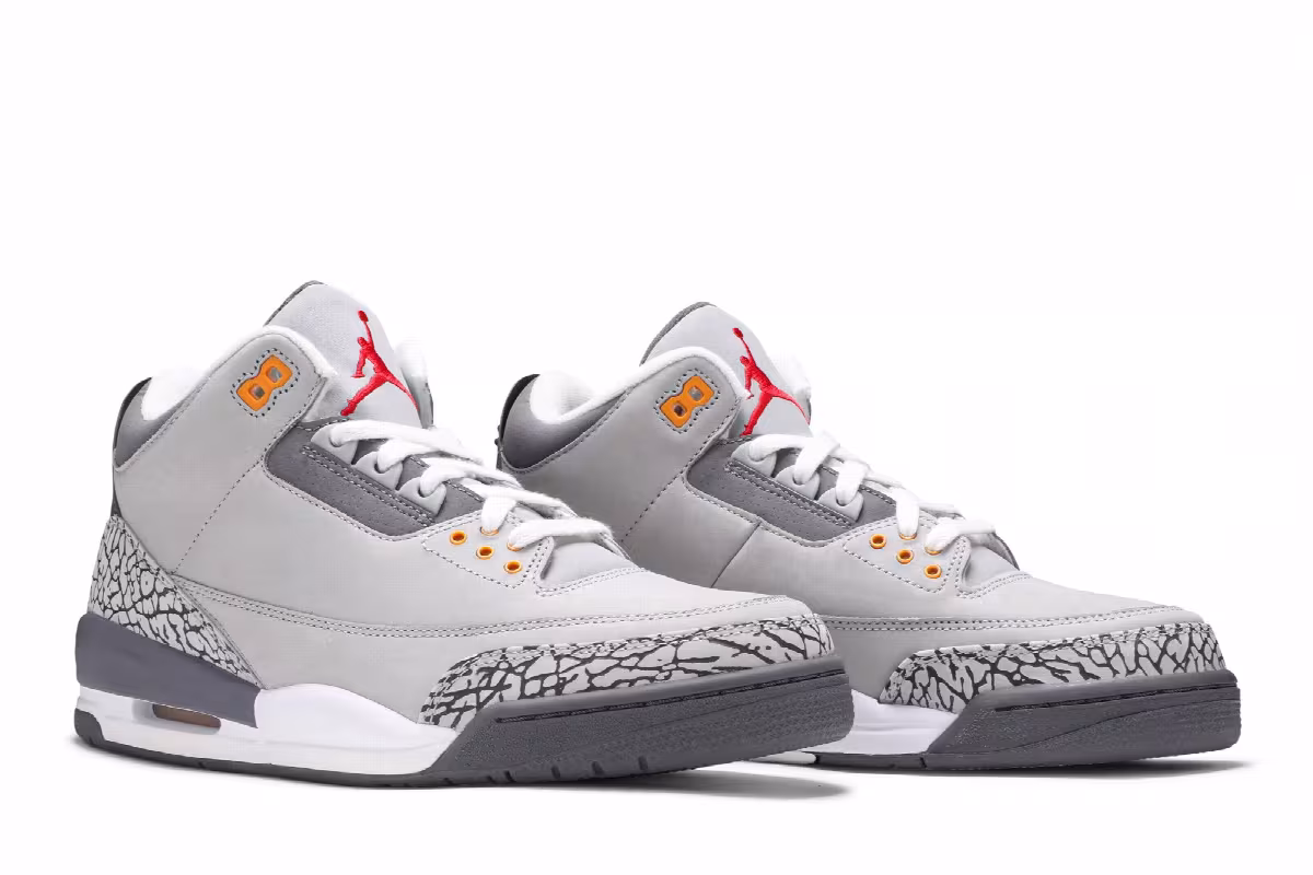 Air Jordan 3 LS Cool Grey 2006, view 9