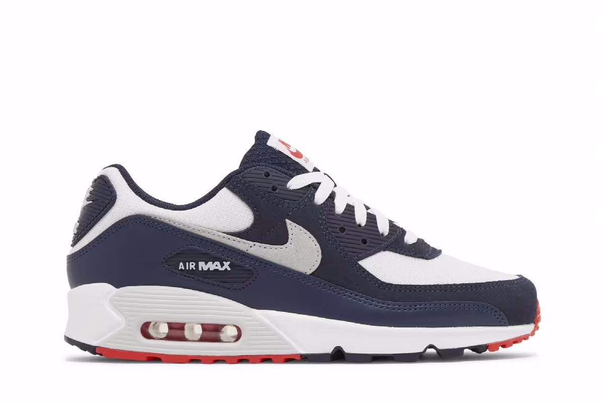 Nike Air Max 90 Obsidian Track Red, view 2