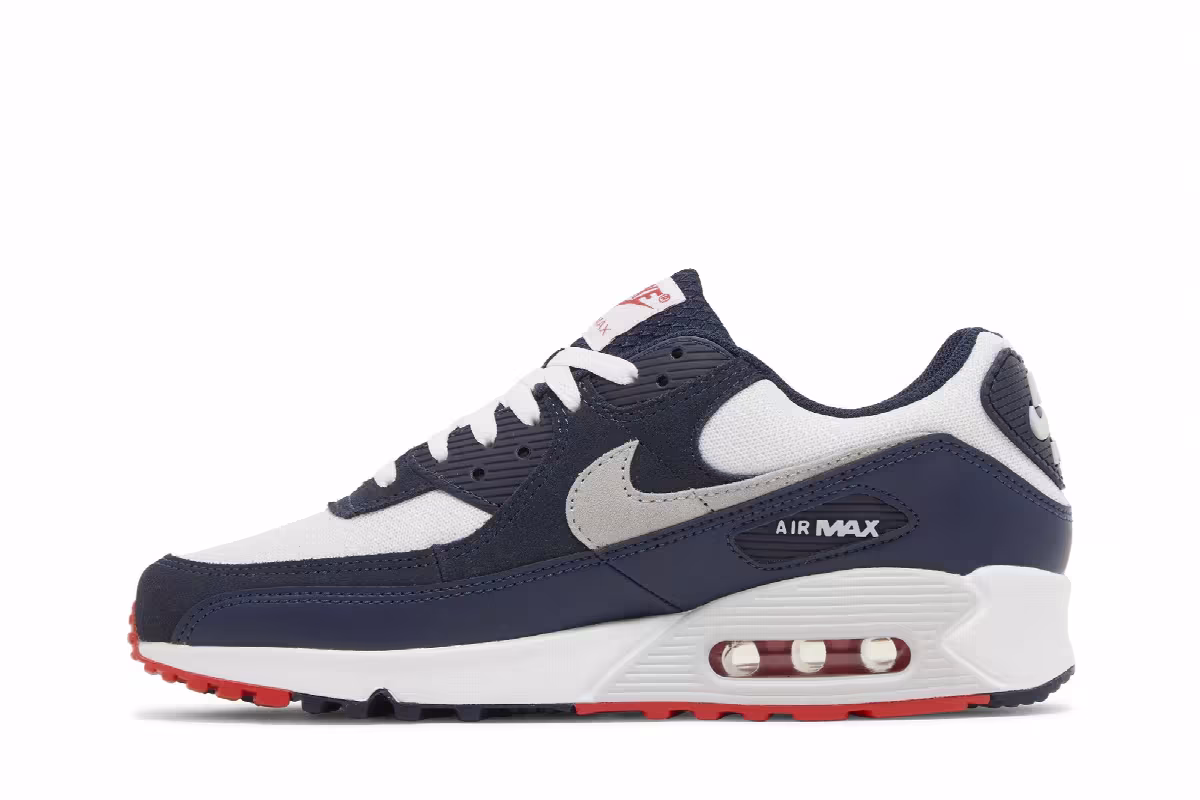 Nike Air Max 90 Obsidian Track Red, view 4