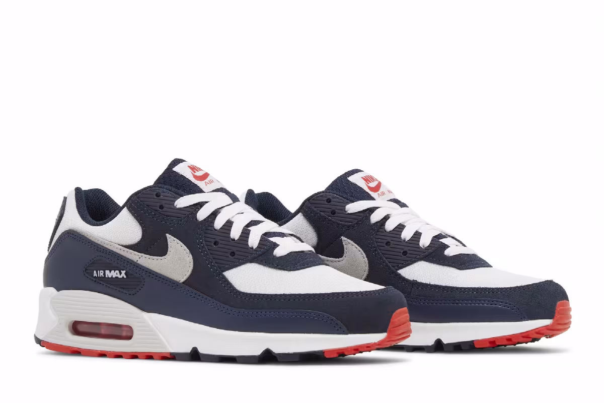 Nike Air Max 90 Obsidian Track Red, view 9
