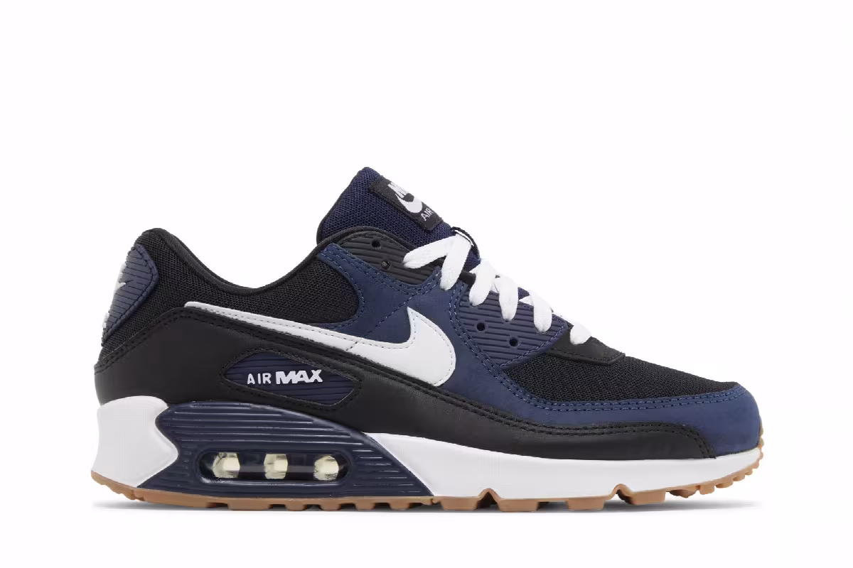 Nike Air Max 90 Midnight Navy Gum, view 2