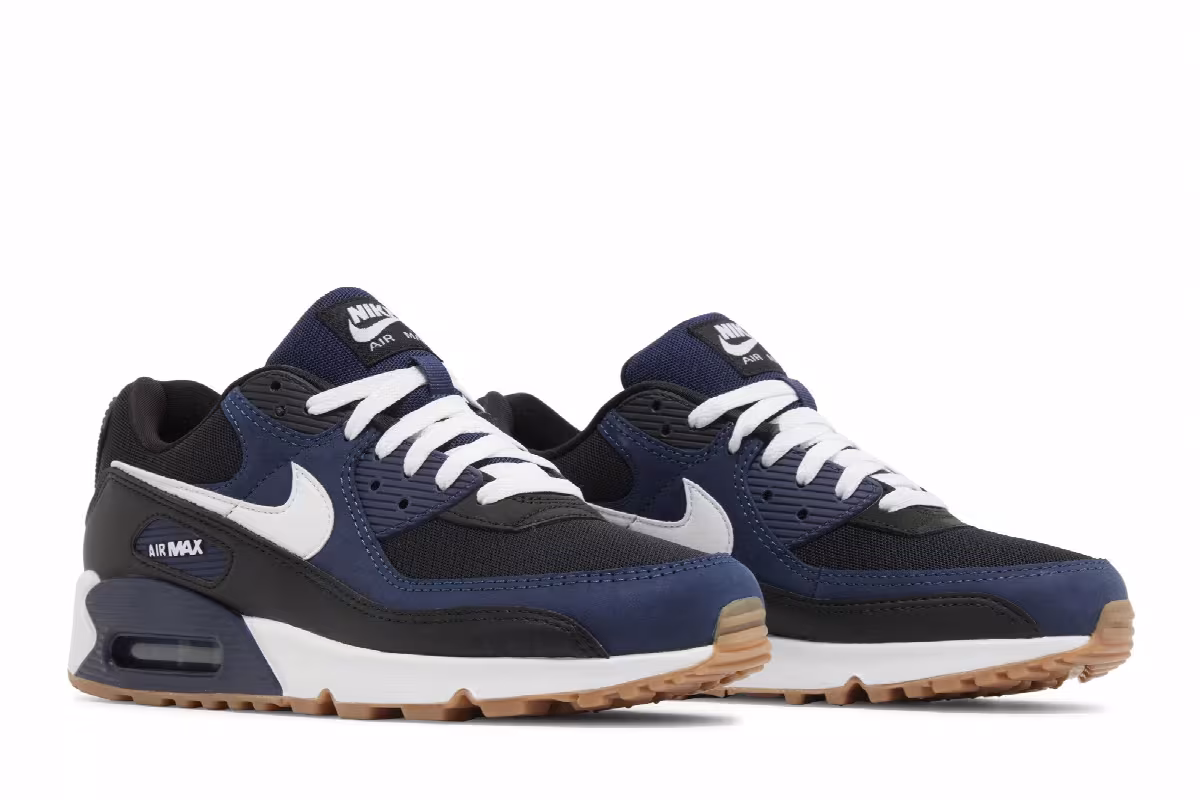Nike Air Max 90 Midnight Navy Gum, view 9
