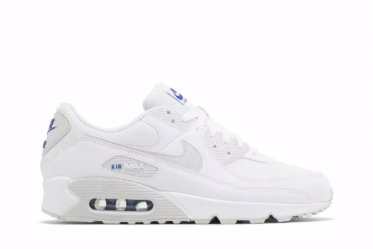 Nike Air Max 90 Team White Royal, view 2