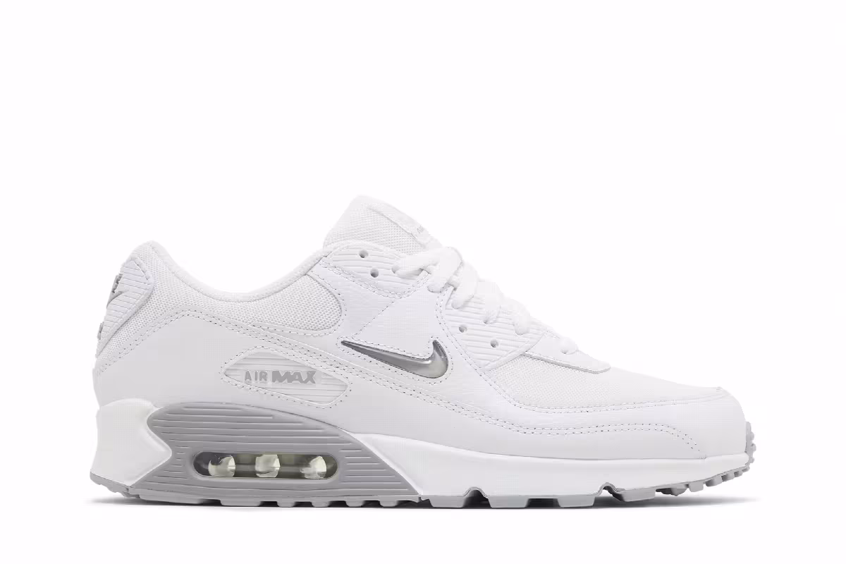 Nike Air Max 90 Jewel - Light Smoke Grey, view 2