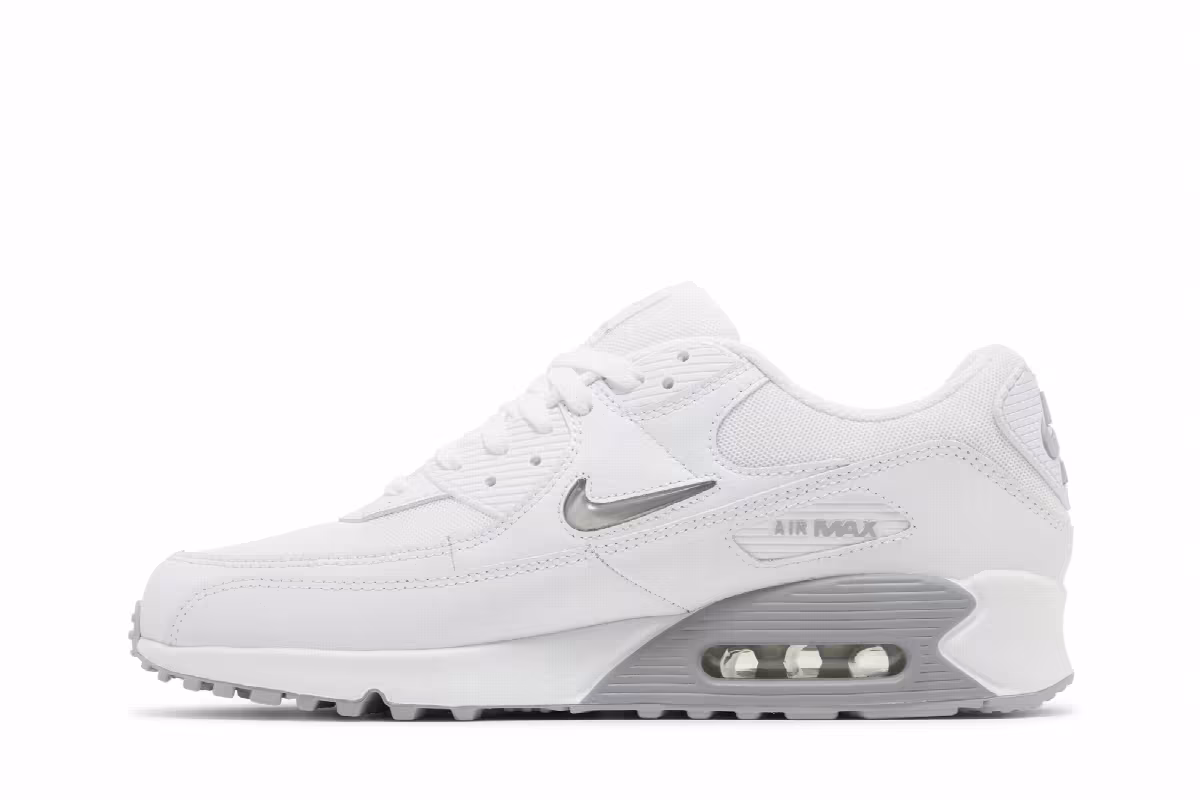 Nike Air Max 90 Jewel - Light Smoke Grey, view 4