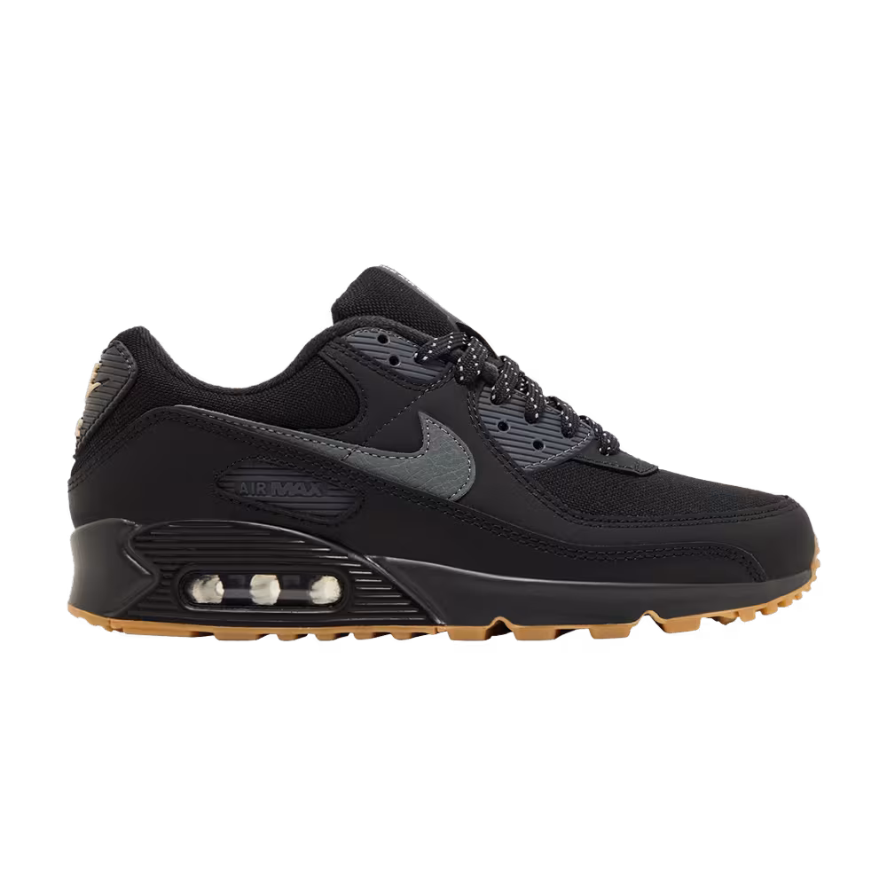 Nike Air Max 90 Black Smoke Grey Gum