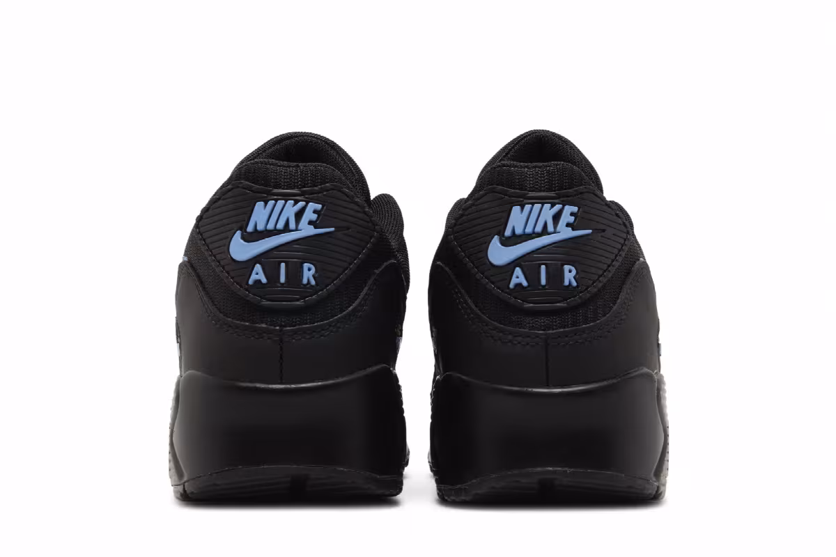 Nike Air Max 90 Black University Blue, view 7
