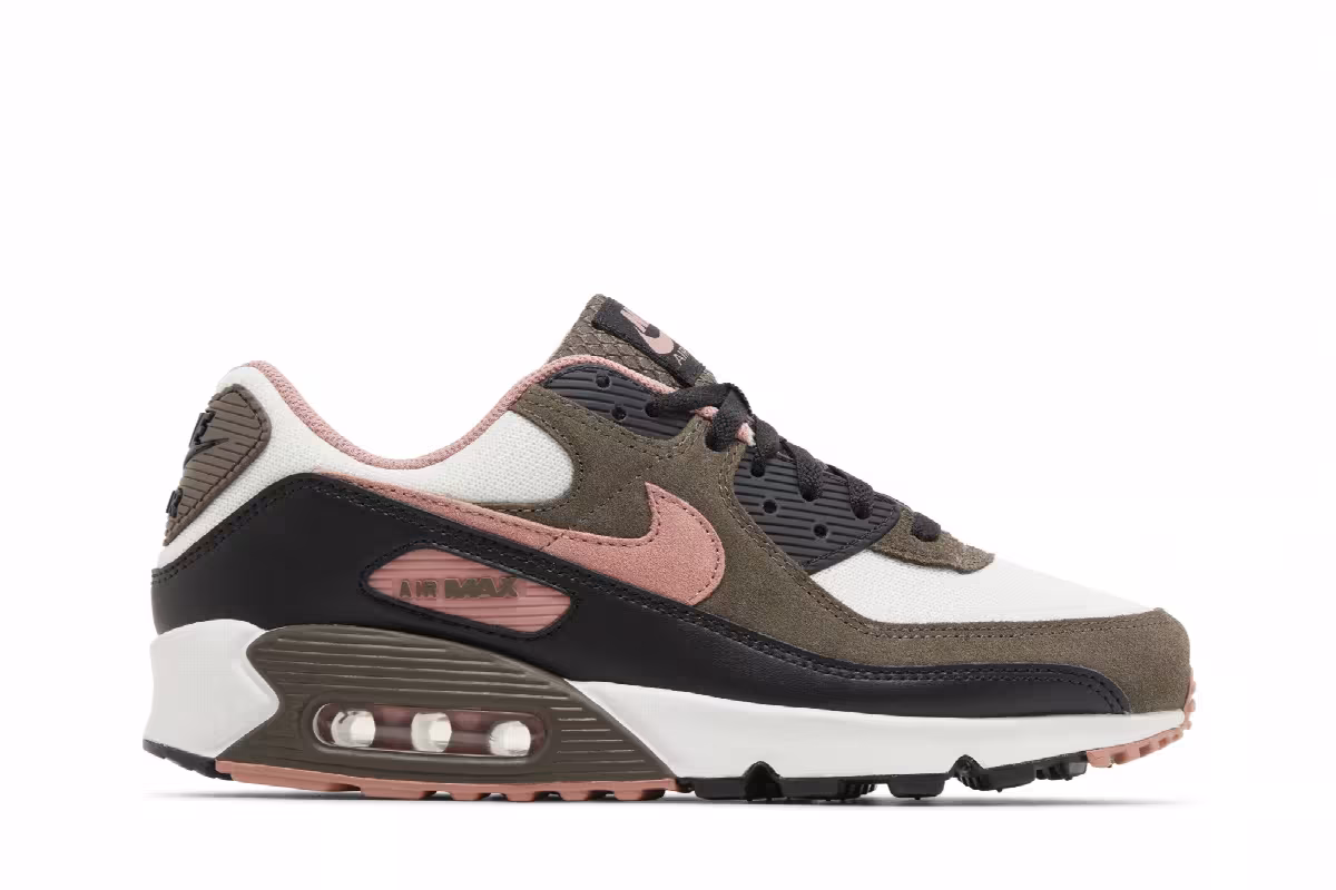 Nike Air Max 90 Ironstone Red Stardust, view 2