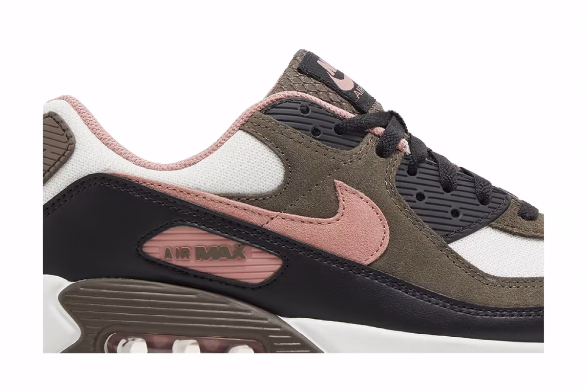 Nike Air Max 90 Ironstone Red Stardust, view 3