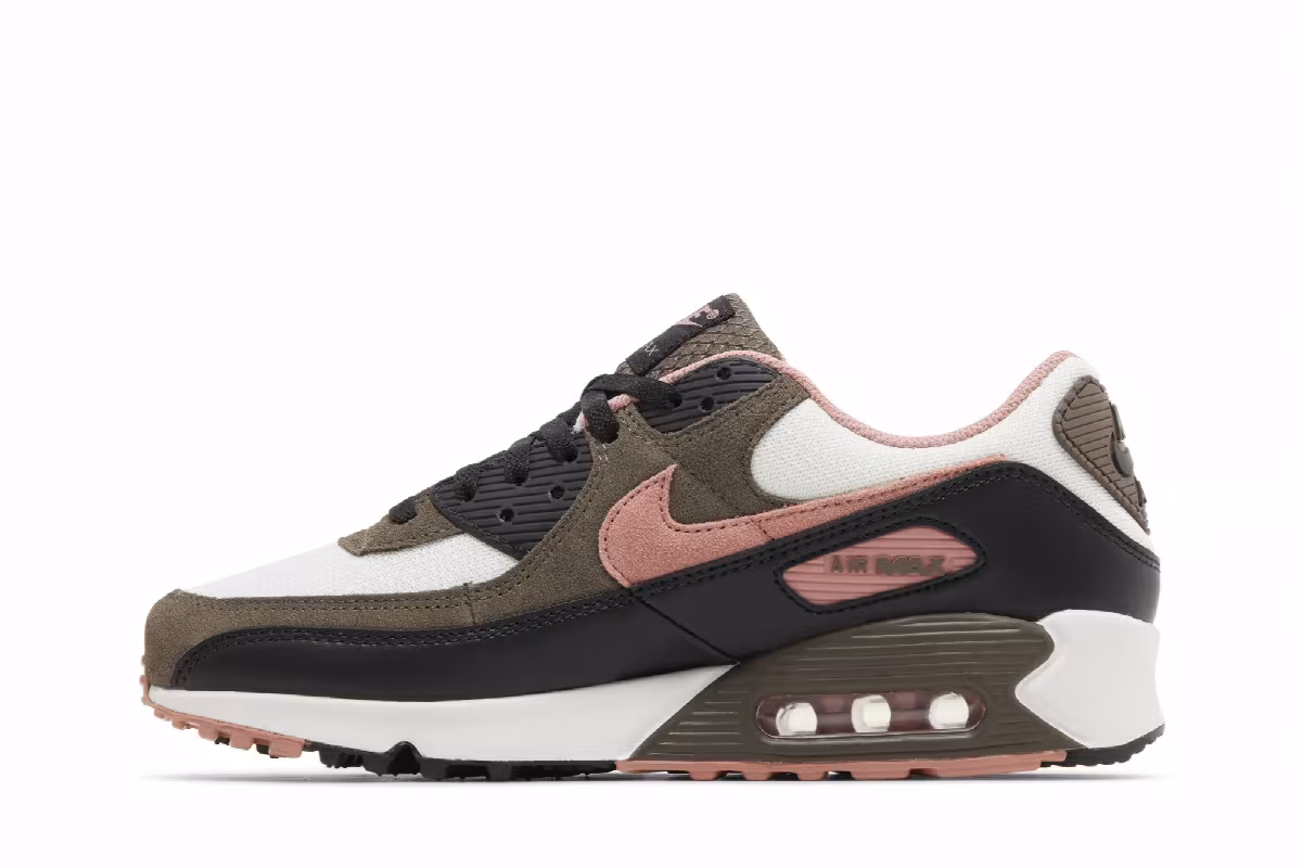 Nike Air Max 90 Ironstone Red Stardust, view 4