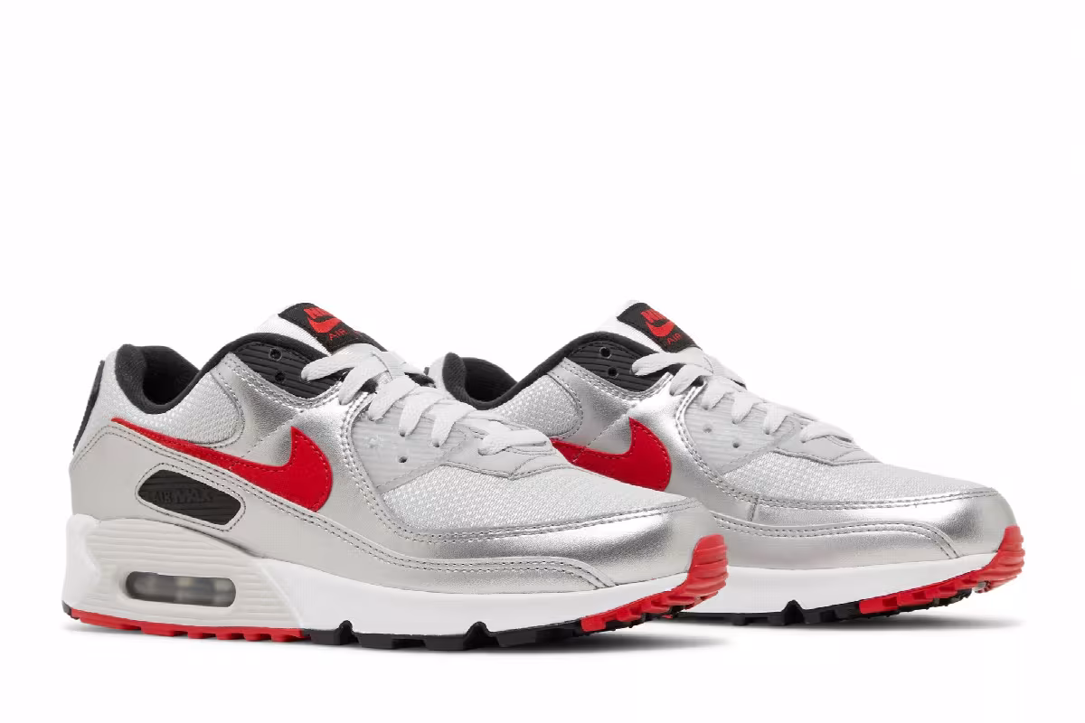 Nike Air Max 90 Icons - Silver Bullet, view 9