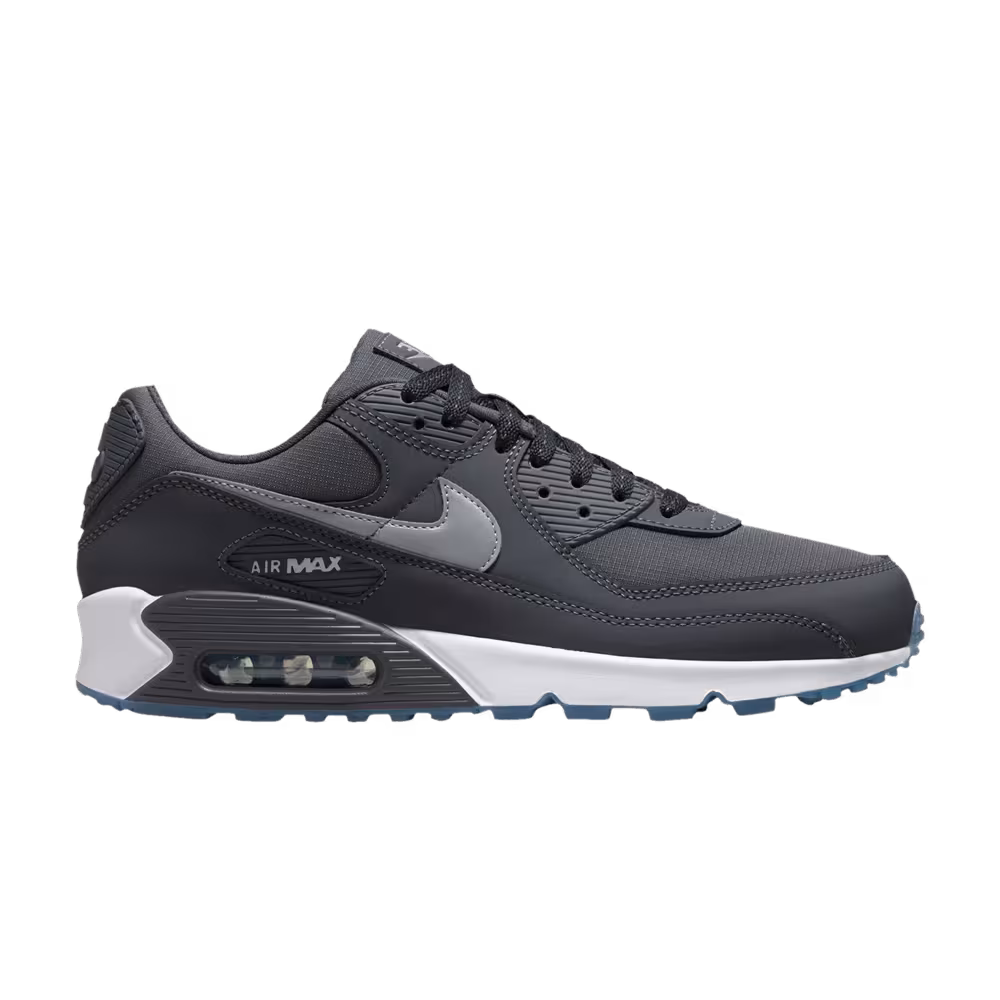 Nike Air Max 90 Reflective Swoosh - Anthracite Industrial Blue