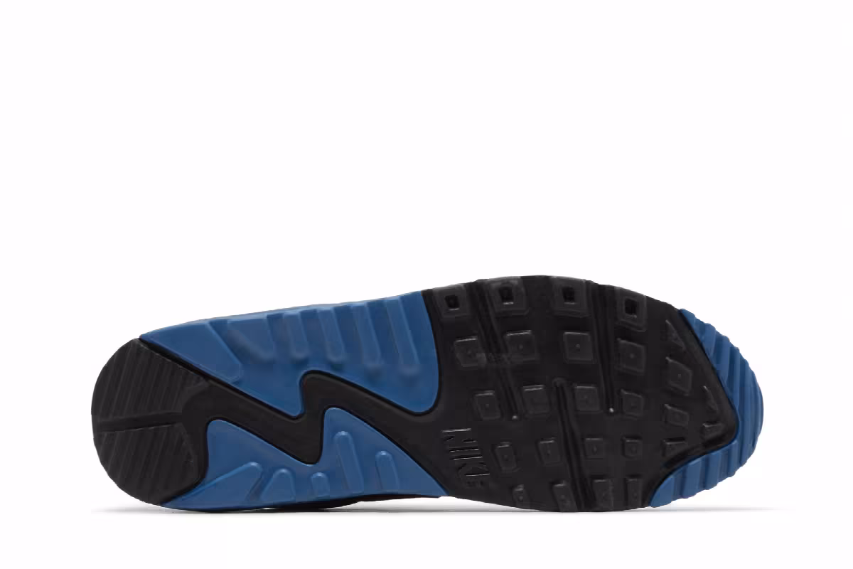 Nike Air Max 90 Black Teal Blue, view 5