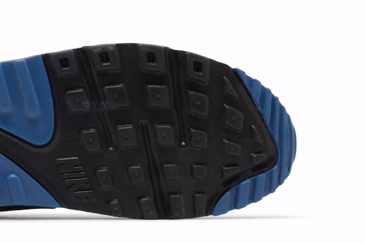 Nike Air Max 90 Black Teal Blue, view 6