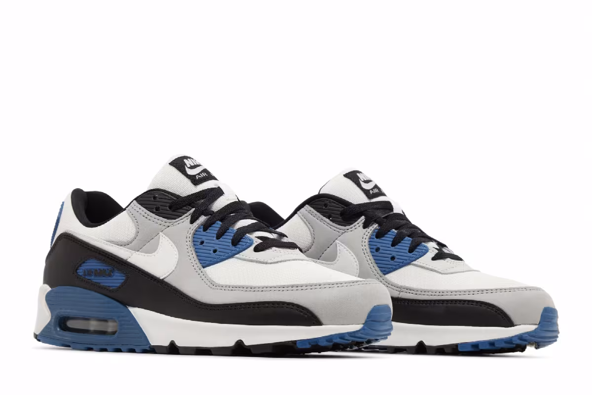 Nike Air Max 90 Black Teal Blue, view 9
