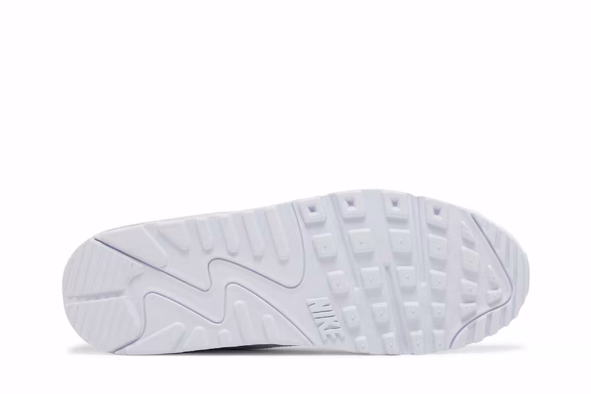 Nike Air Max 90 Multi Swoosh - White Bright Crimson, view 5