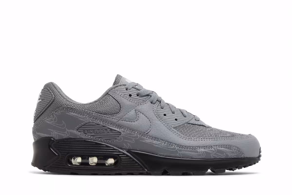 Nike Air Max 90 Cool Grey Reflective, view 2