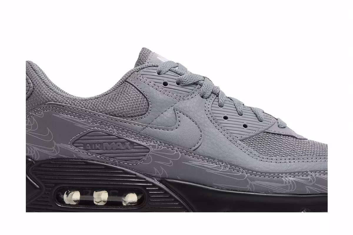 Nike Air Max 90 Cool Grey Reflective, view 3